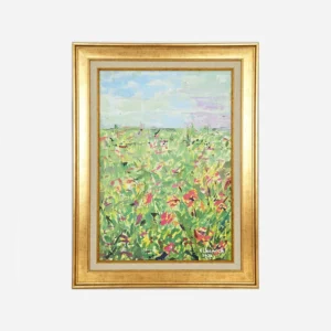 Fields of Grace Portrait, Hand-Painted by Ilham Chahine